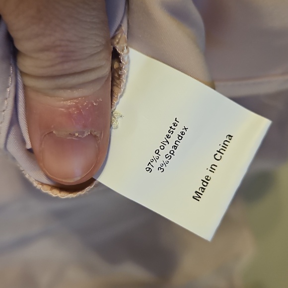 Allegra K Pale Pink V Neck Blouse. NWT - Picture 6 of 7